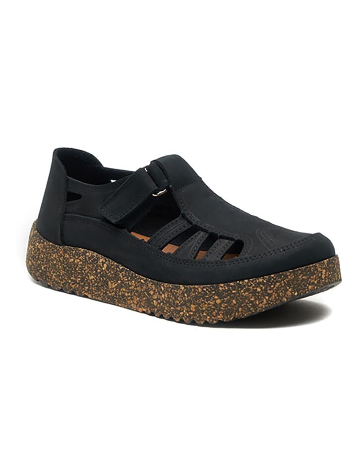 Тапочки Comfortfusse Leder-Slipper, черный