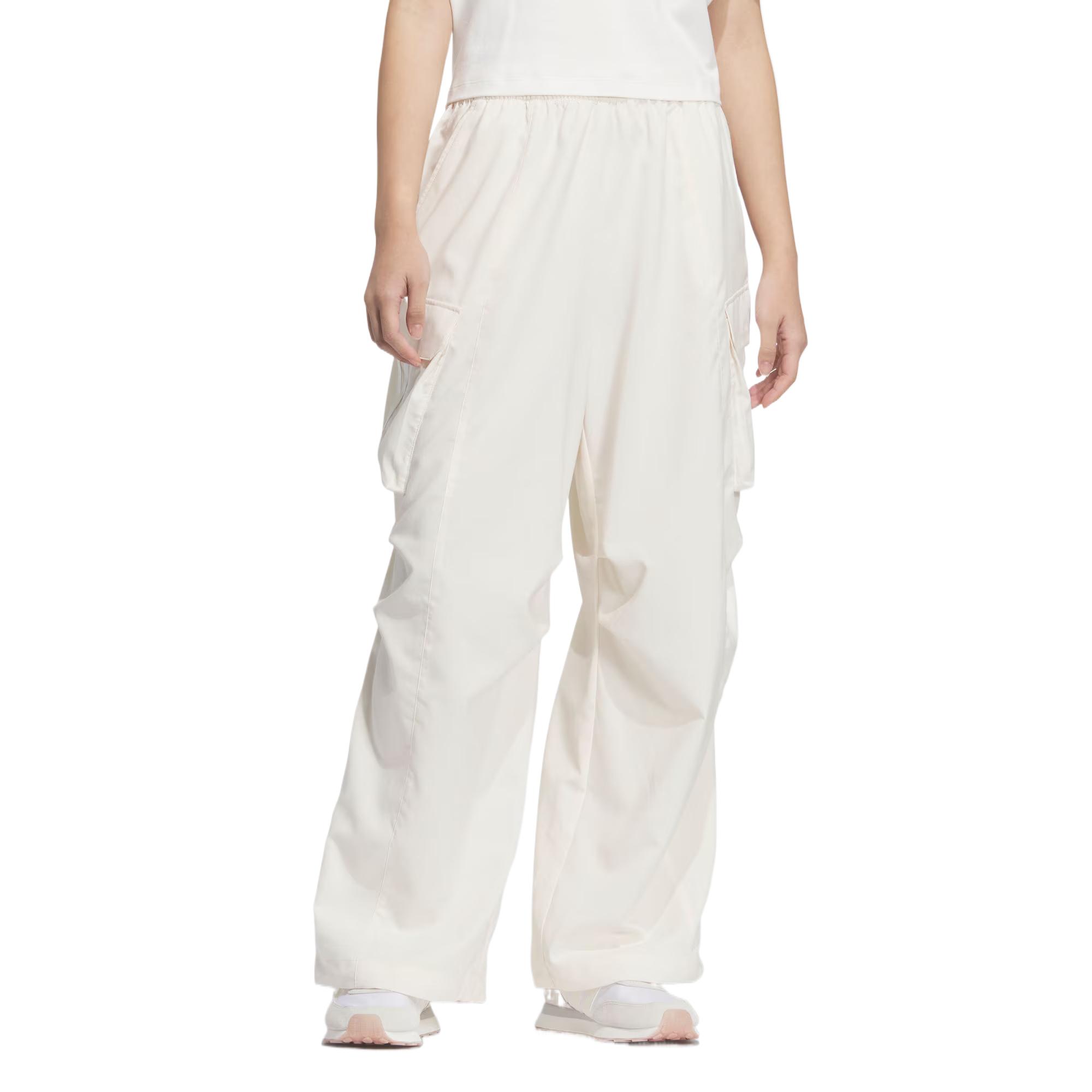 Adidas Брюки cargo climacool woven tracksuit женские wonder white — фото 3