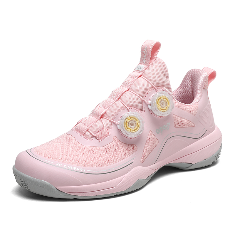 

TONYBEAR Скользоустойчивые износостойкие водонепроницаемые низкие бадминтонные кроссовки мужские Nebula Pink, цвет Nebula Pink