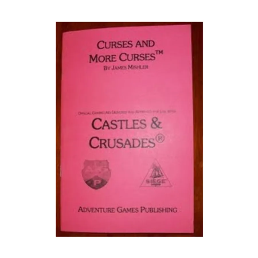 

Curses and More Curses, Castles & Crusades (Adventure Games Publishing), мягкая обложка