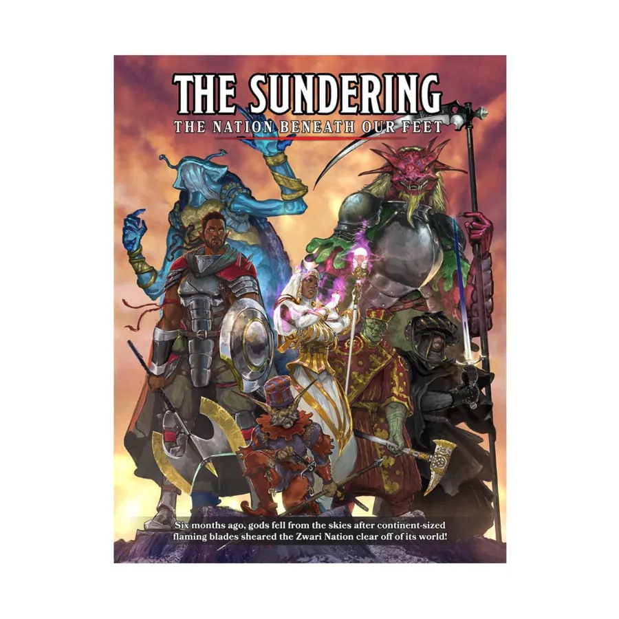 

Sundering - The Nation Beneath Our Feet, Role Playing Games (Unlikely Heroes Studios), твердый переплет