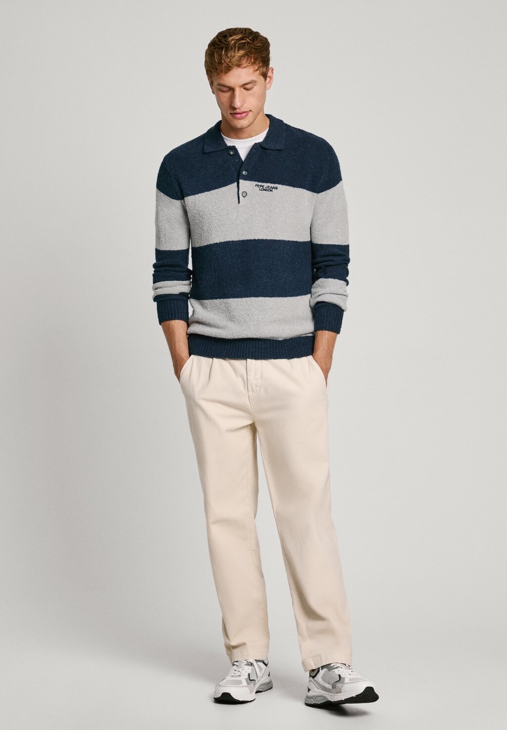 

Топ с длинными рукавами COOPER Pepe Jeans, темно-синий