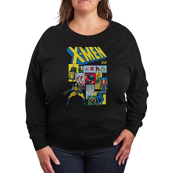 

Футболка с длинным рукавом Plus size X-Men в стиле ретро-комиксов Marvel, Black, Черный, Футболка с длинным рукавом Plus size X-Men в стиле ретро-комиксов Marvel, Black