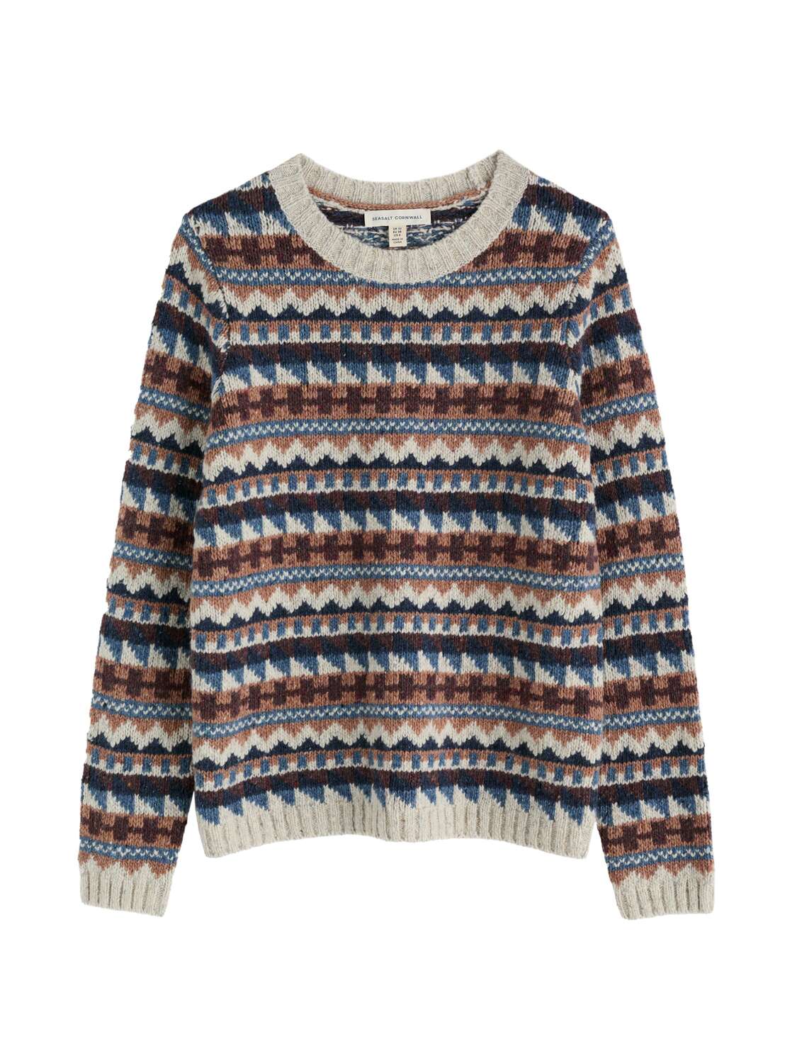 

Seasalt Cornwall Свитер 'Dawson Pick' в коричневом цвете