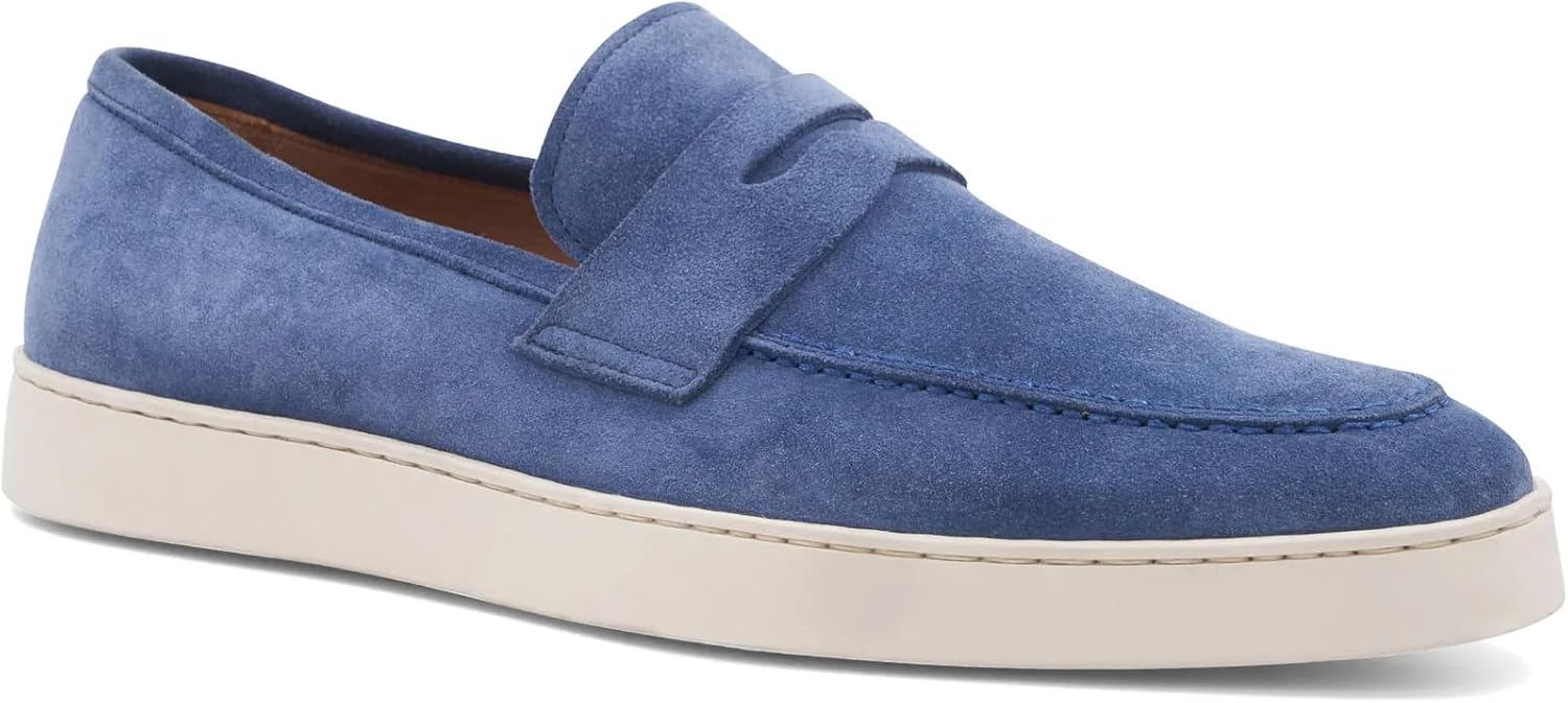 

Мужские лоферы Bruno Magli Prato без шнурков, синий