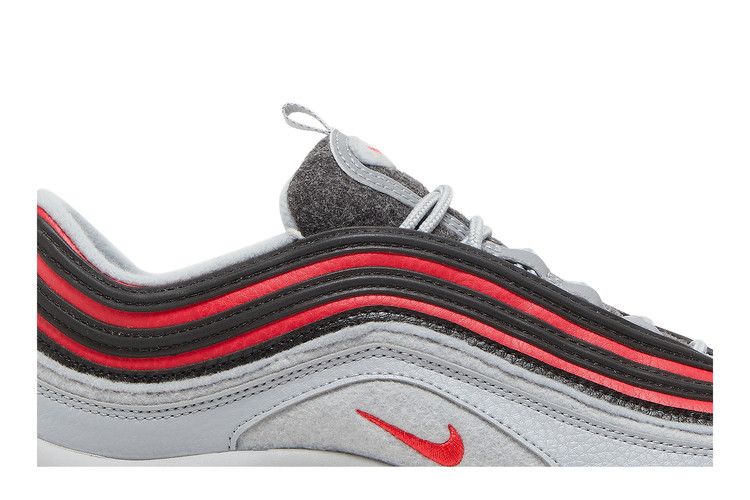 Кроссовки Nike Air Max 97 Felt GS 'Wolf Grey', серый — фото 3