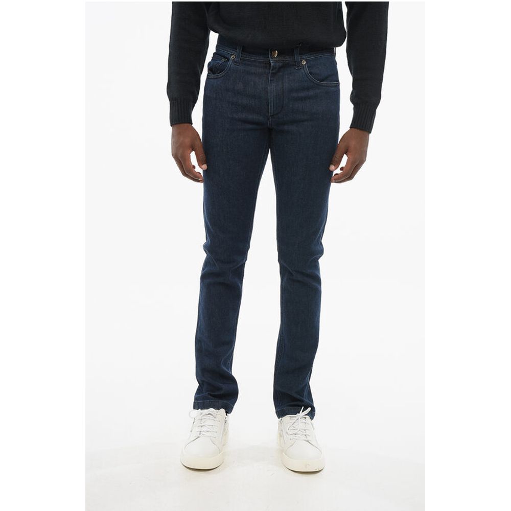 

Джинсы ID Dark Washed Slim Fit 16 см Corneliani, Blue