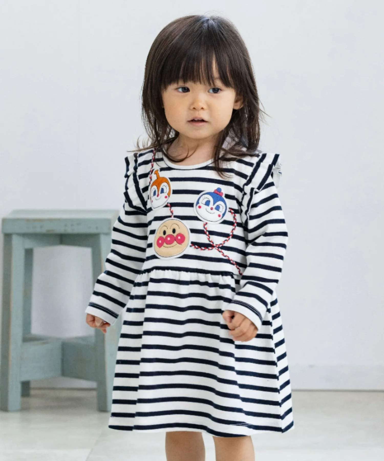 Детское платье с аппликацией Anpanman ANPANMAN KIDS COLLECTION синее