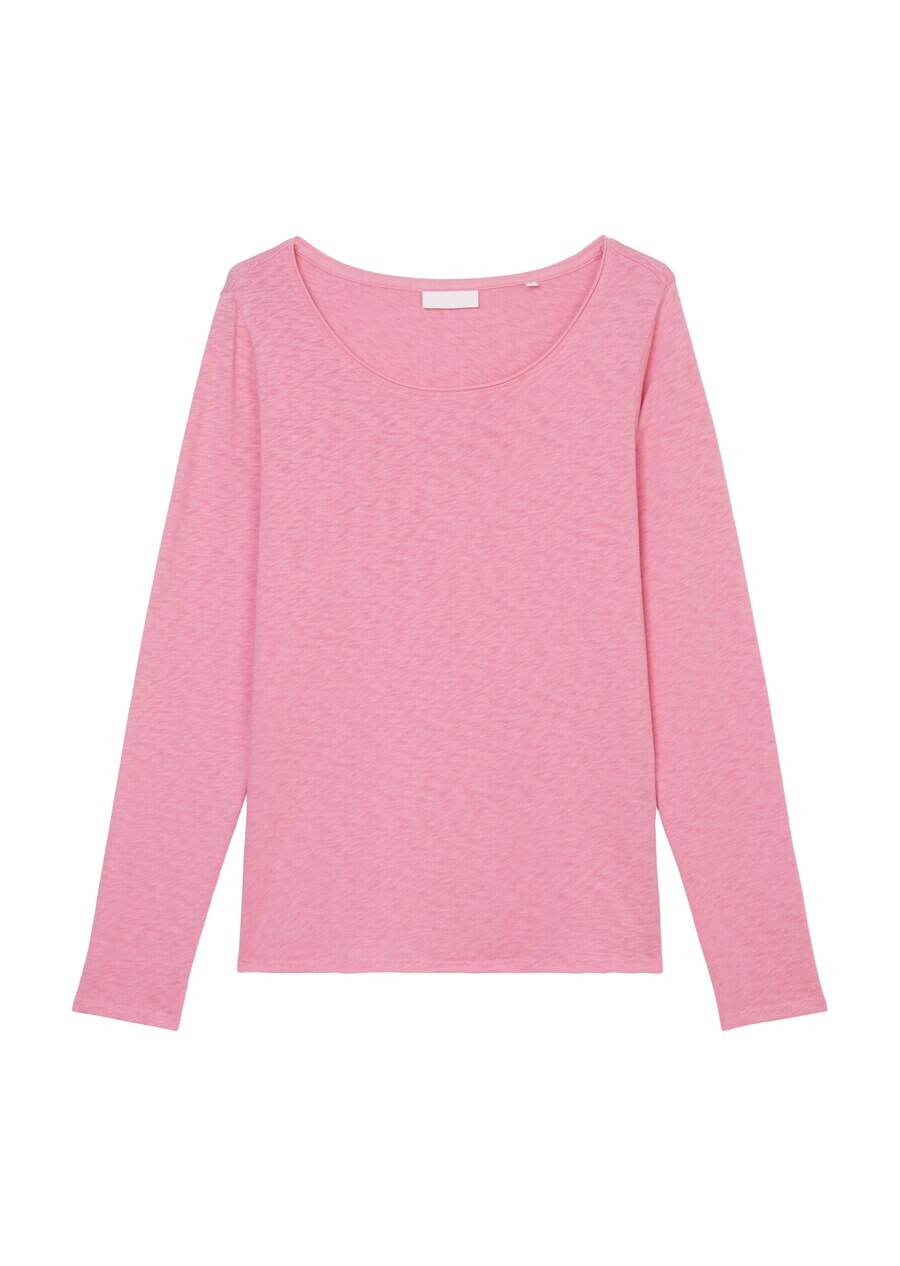 

Лонгслив Marc O'Polo Shirt, темно-розовый