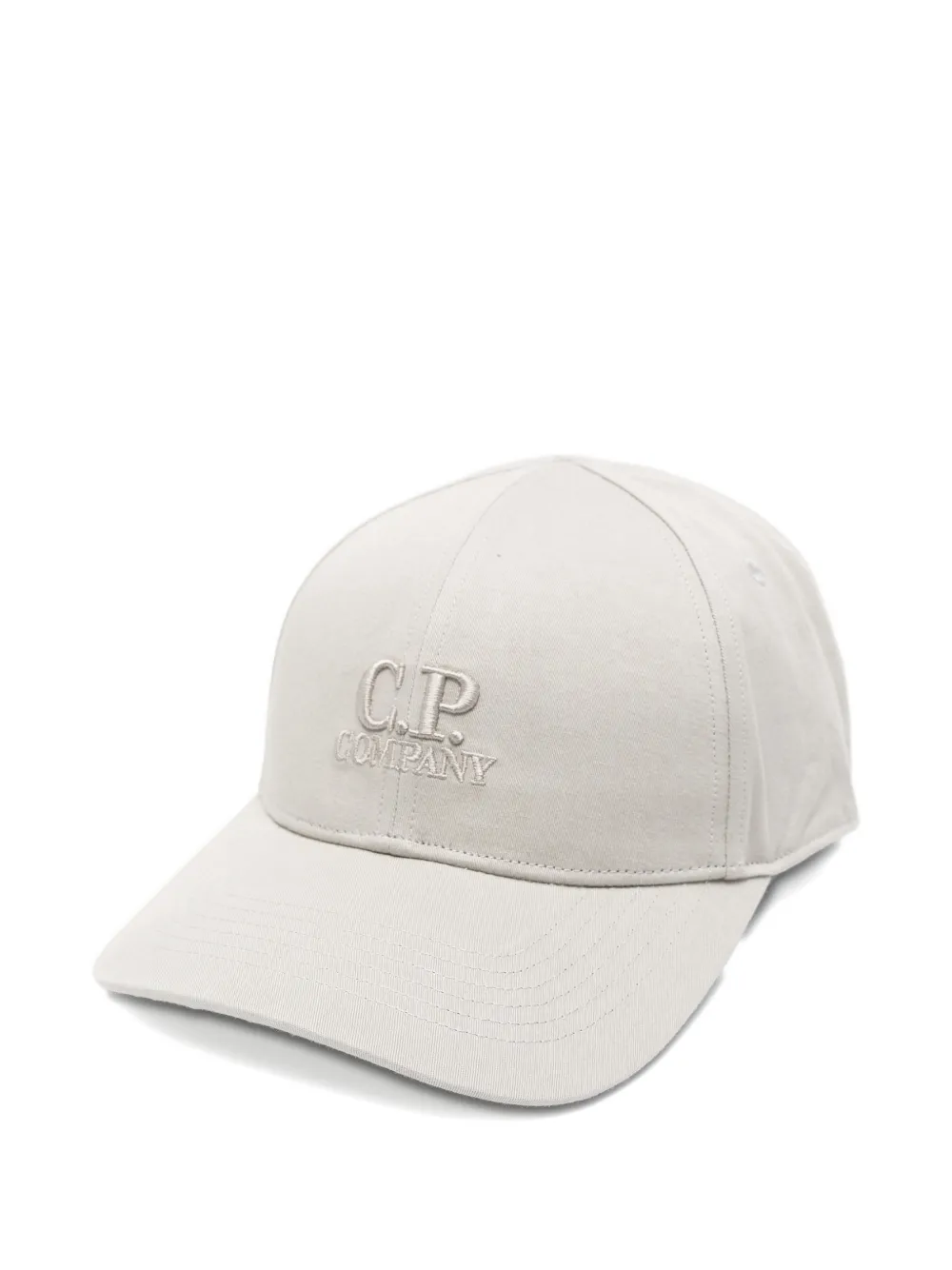 

Бейсболка с логотипом C.P. Company, серый