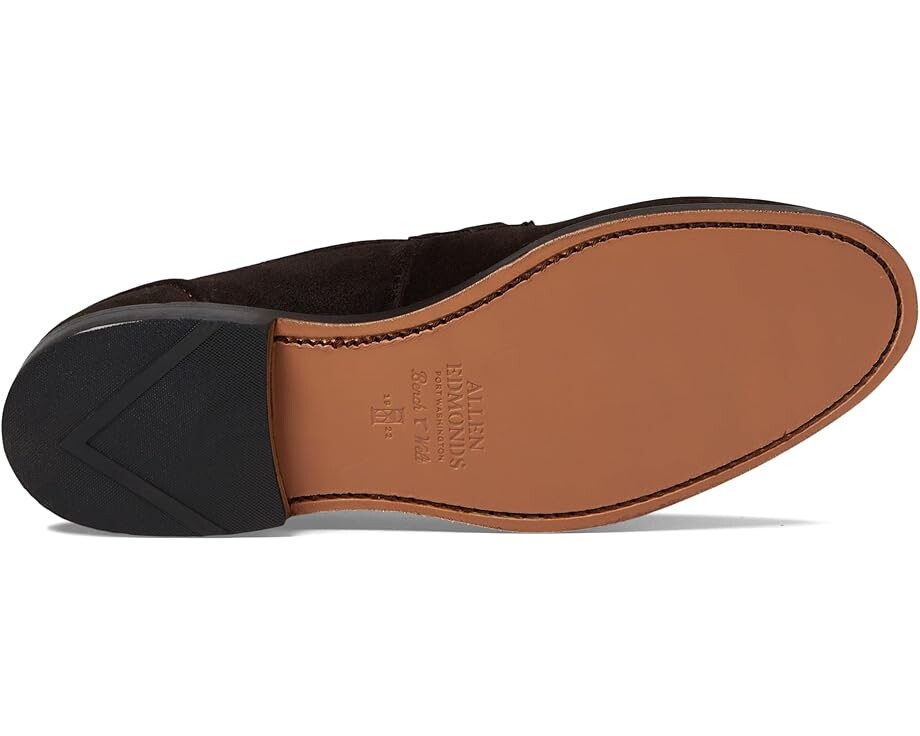 Оксфорды Allen Edmonds Randolphbit Penny Loafers, цвет Chocolate Suede — фото 3