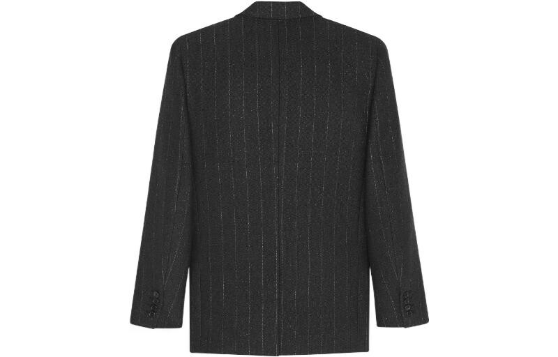 Деловой костюм мужской темно-серый Saint Laurent, темно-серый — фото 2
