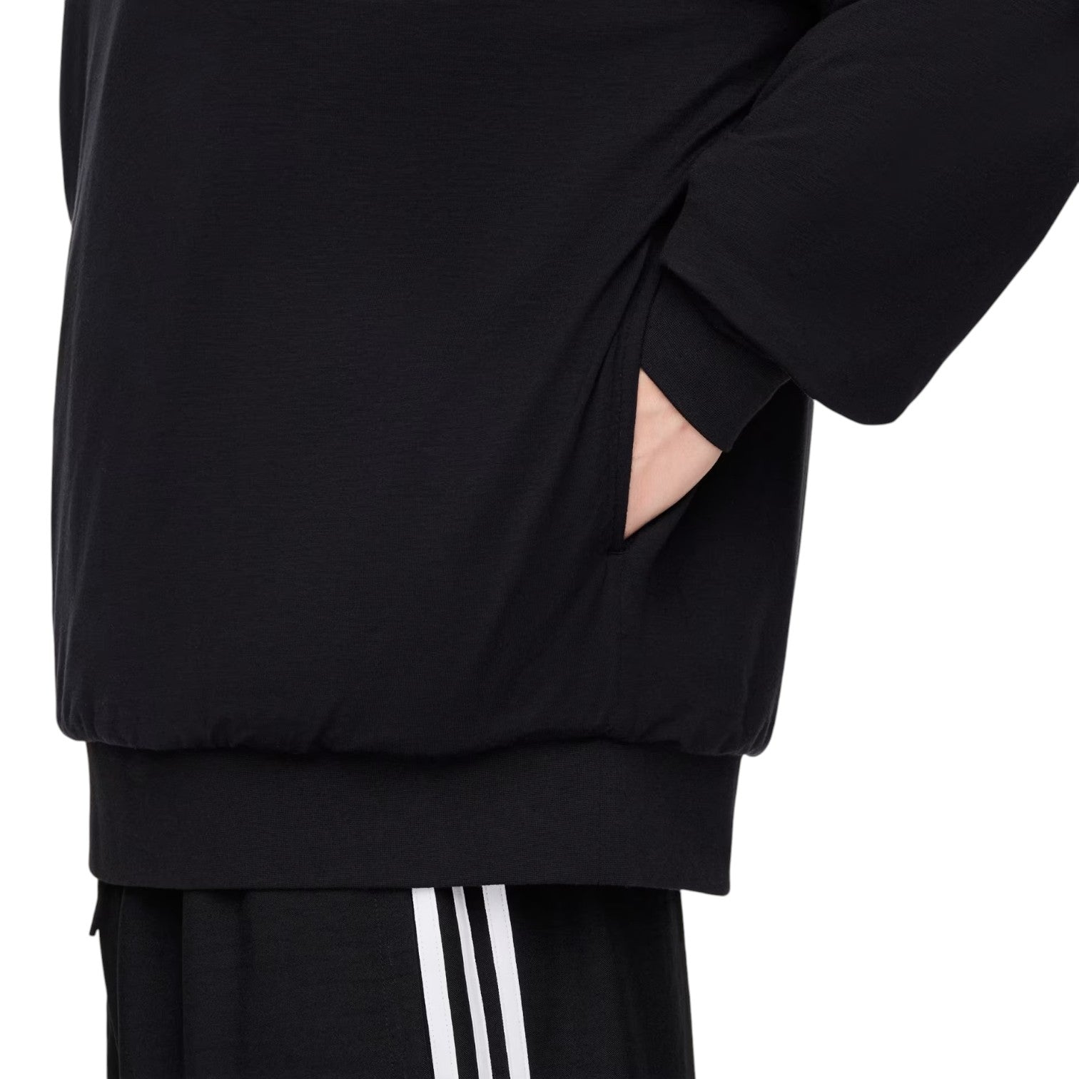 Худи adidas Y-3 Padded Hoodie 'Black' — фото 3