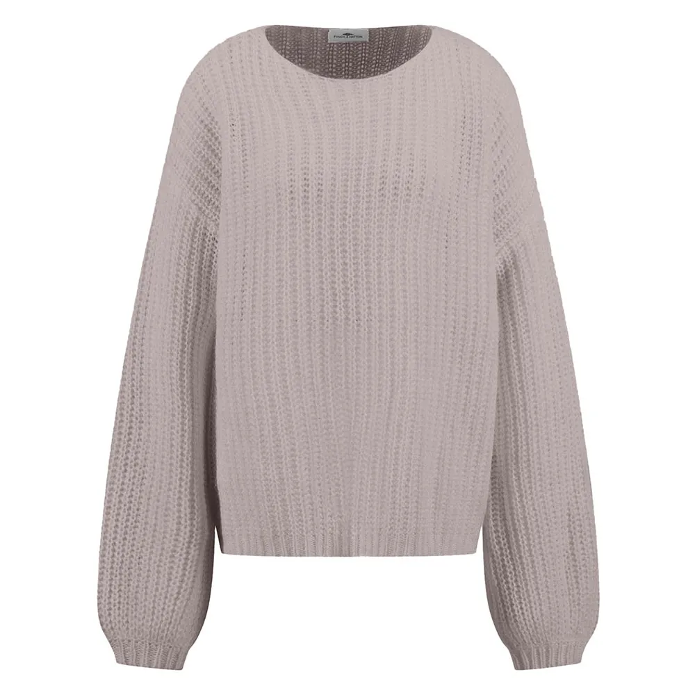 

Свитер Fynch Hatton Loose Hairy, серый