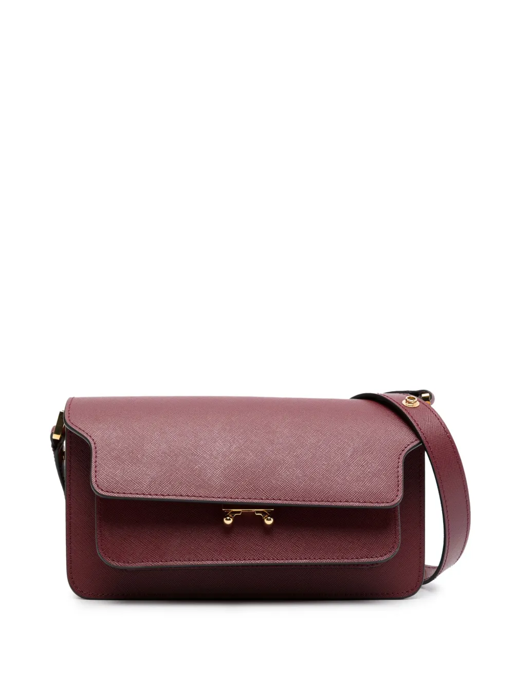 

Сумка через плечо East/West Trunk Marni, красный