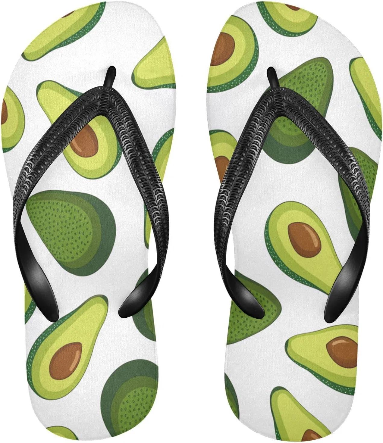 Сандалии с морскими мотивами Blueangle, Avocado Pattern