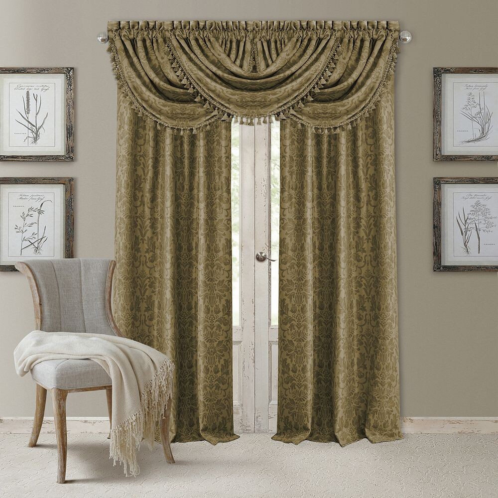 

Elrene Home Fashions Antonia Плотные оконные шторы, цвет Silver