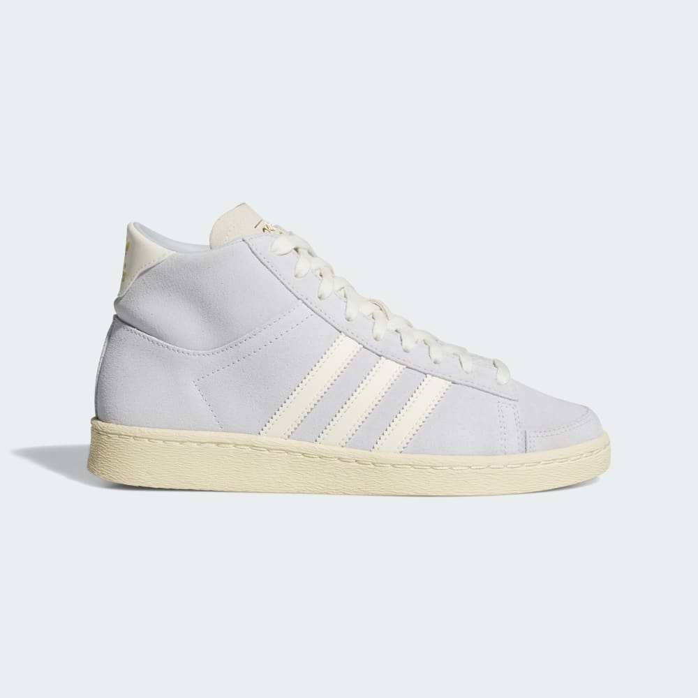 Высокие кроссовки Adidas Jabbar Hi Shoes, цвет Halo Blue/Cloud White/Warm Vanilla