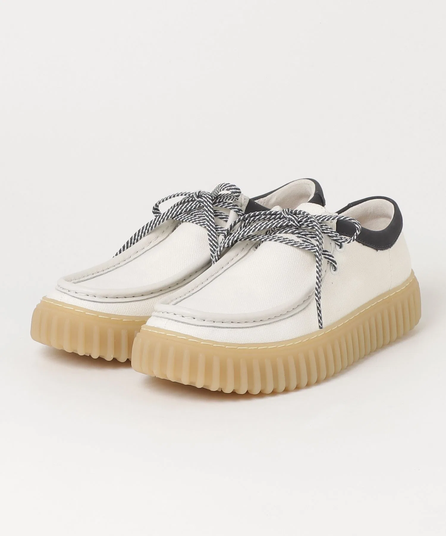 Мужские мокасины Clarks Torhill Lo белые