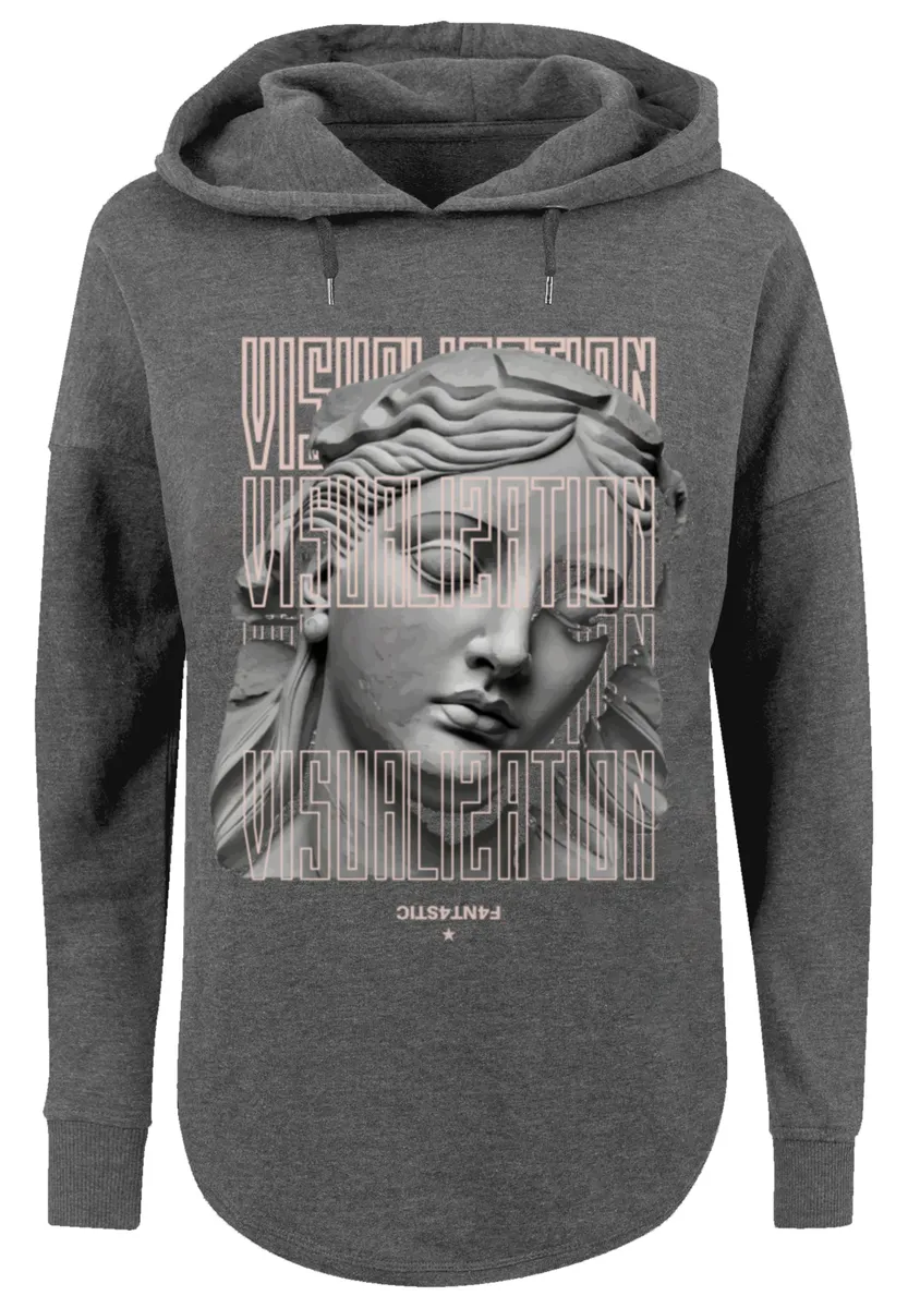 

Толстовка F4NT4STIC "SCULPTURE HOODIE VISUALIZATION", принт, цвет Charcoal
