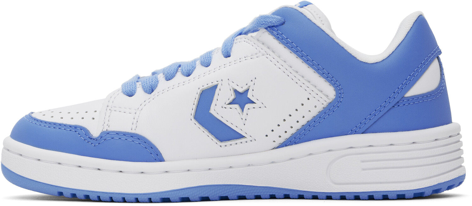 Сине-белые низкие кеды Weapon Converse — фото 3