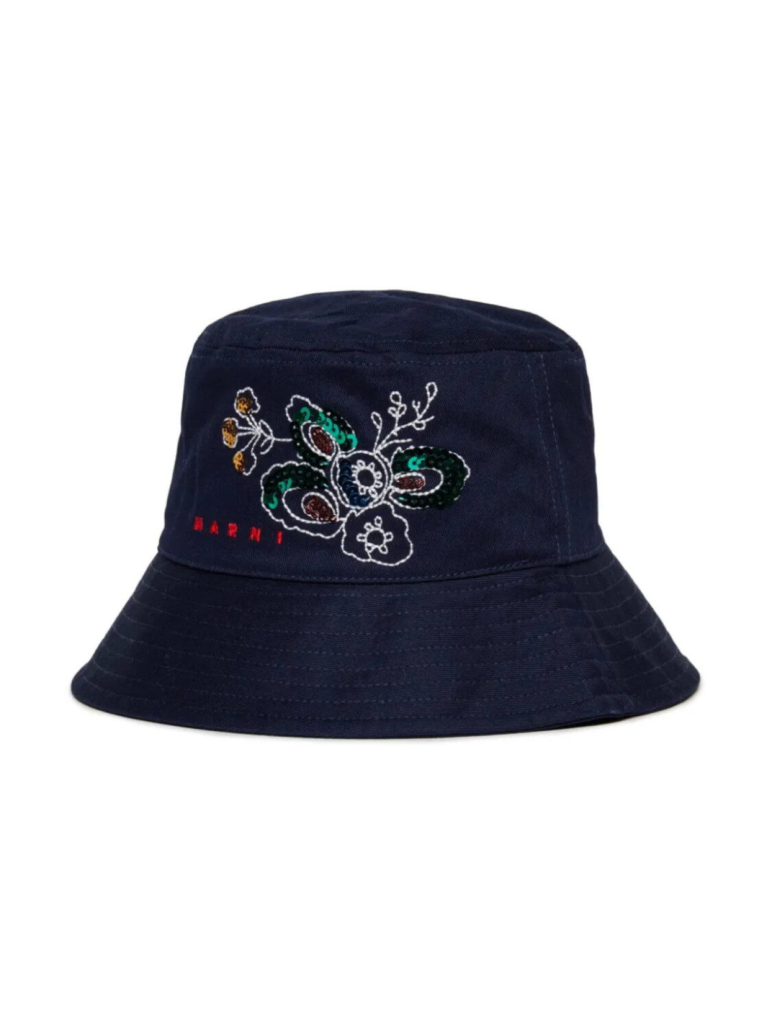 

Marni Kids панама с пайетками, синий
