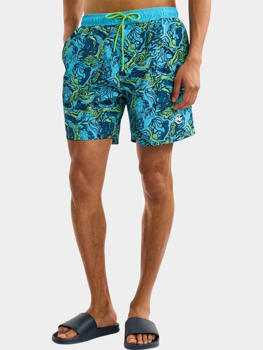 

NAUTICA Мужские плавки Blackwater 6 дюймов