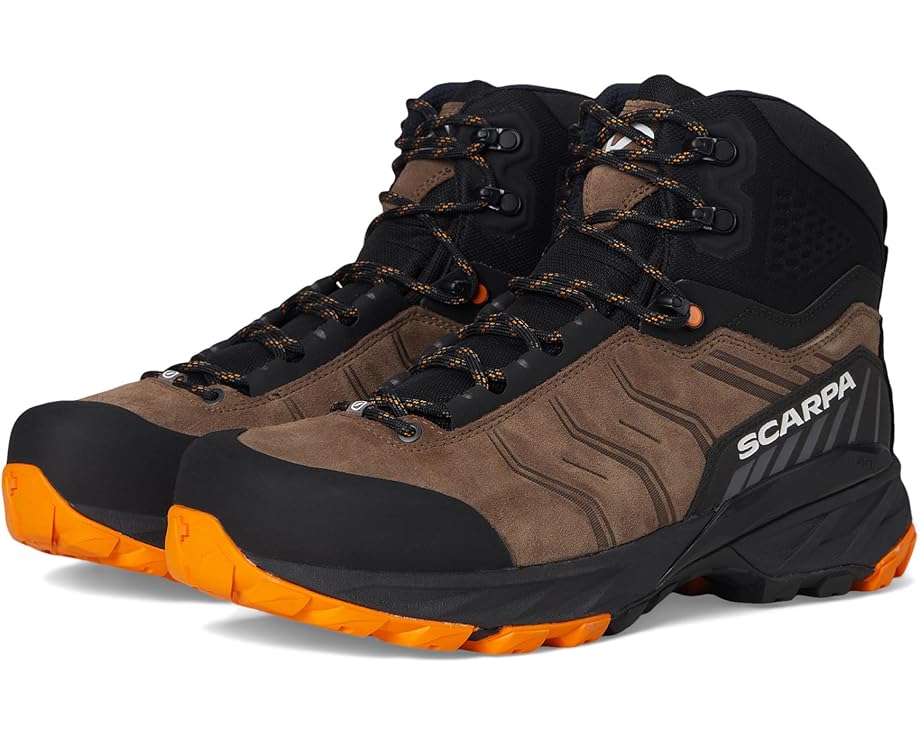 

Походные ботинки Scarpa Rush TRK GTX, цвет Brown/Orange