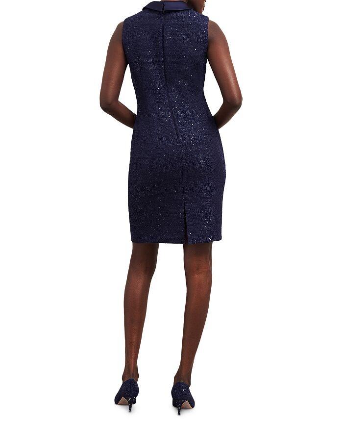 

HOBBS LONDON Твидовое платье Prisha, синий