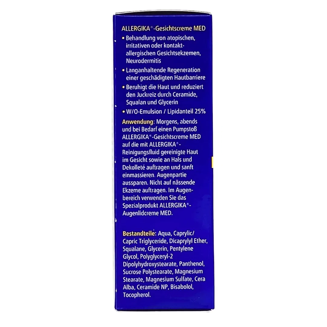Крем для лица ‎Pharma Perle — Allergika Face Cream MED, Pharma, 50 мл — фото 3