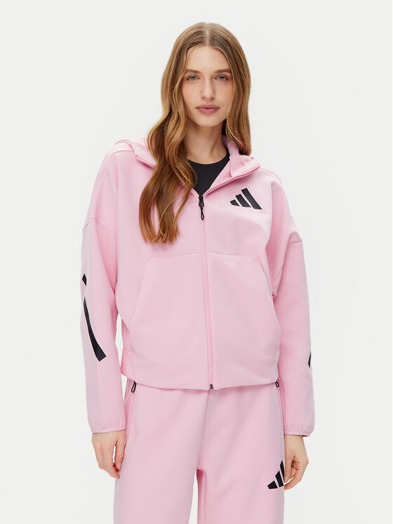 

Свободный крой толстовка Z.N.E. JC5393 Adidas, розовый