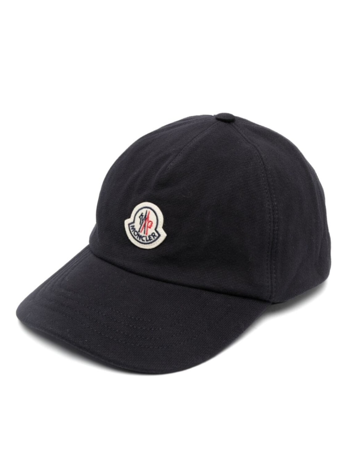 

Moncler кепка с нашивкой-логотипом, синий