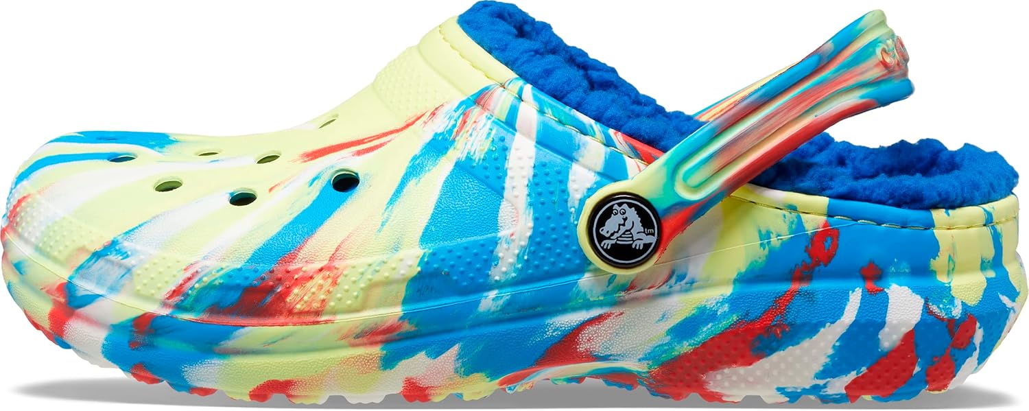 

Детские классические сабо Crocs с подкладкой, серый