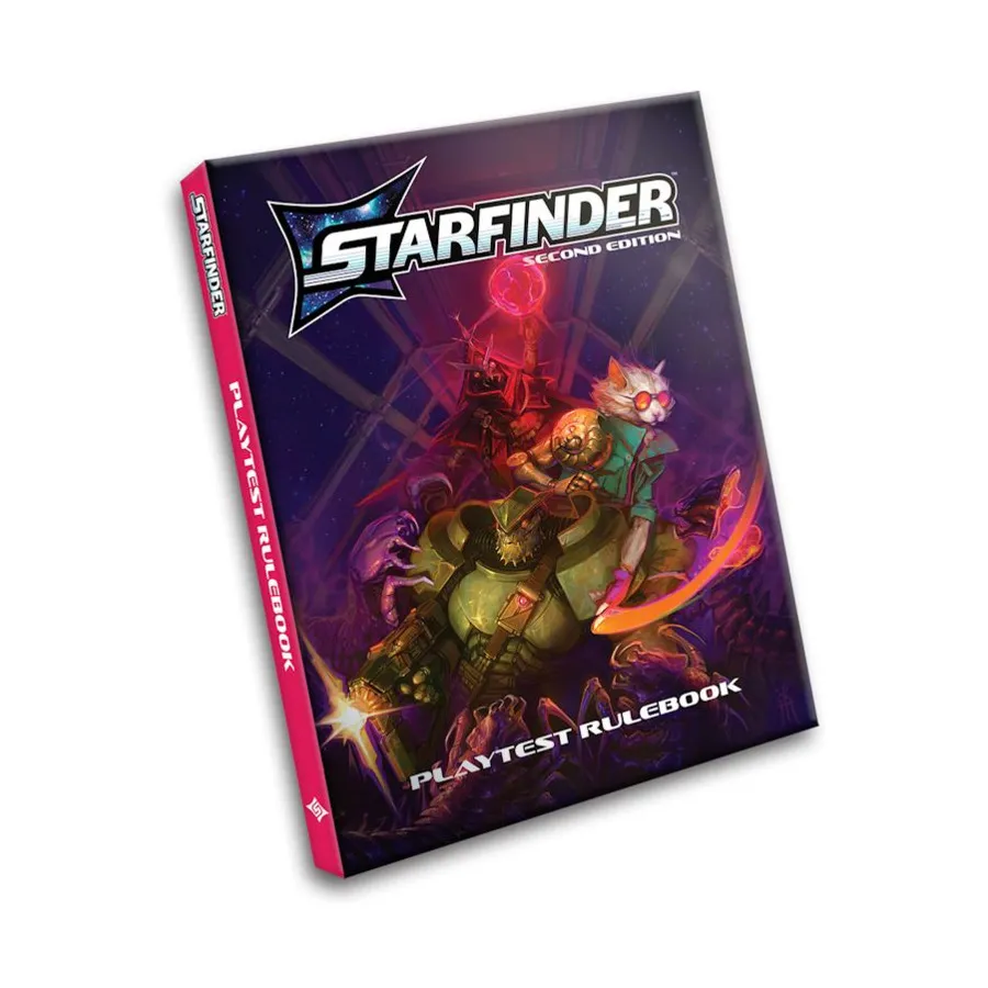 

Playtest Rulebook, Starfinder Roleplaying Game (2nd Edition), мягкая обложка