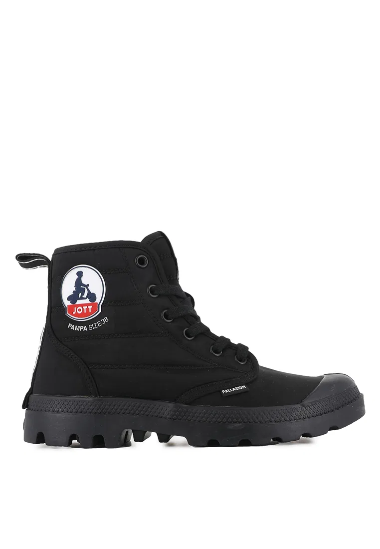 Кроссовки высокие, модель PAMPA HI DARE RHONA, UNISEX Palladium, черный