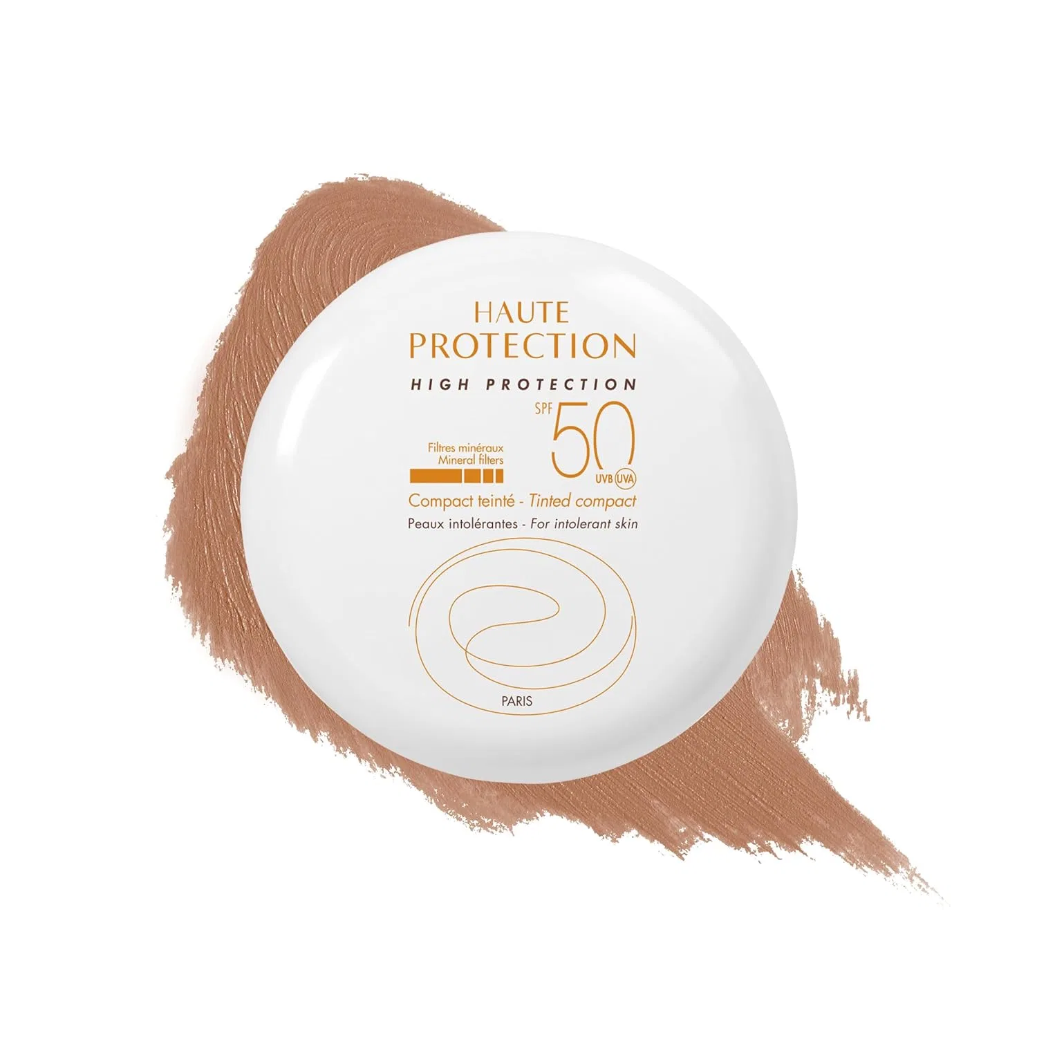 Компактный солнцезащитный крем «Gold Compact Sun Cream» SPF 50+ от Avene Avene