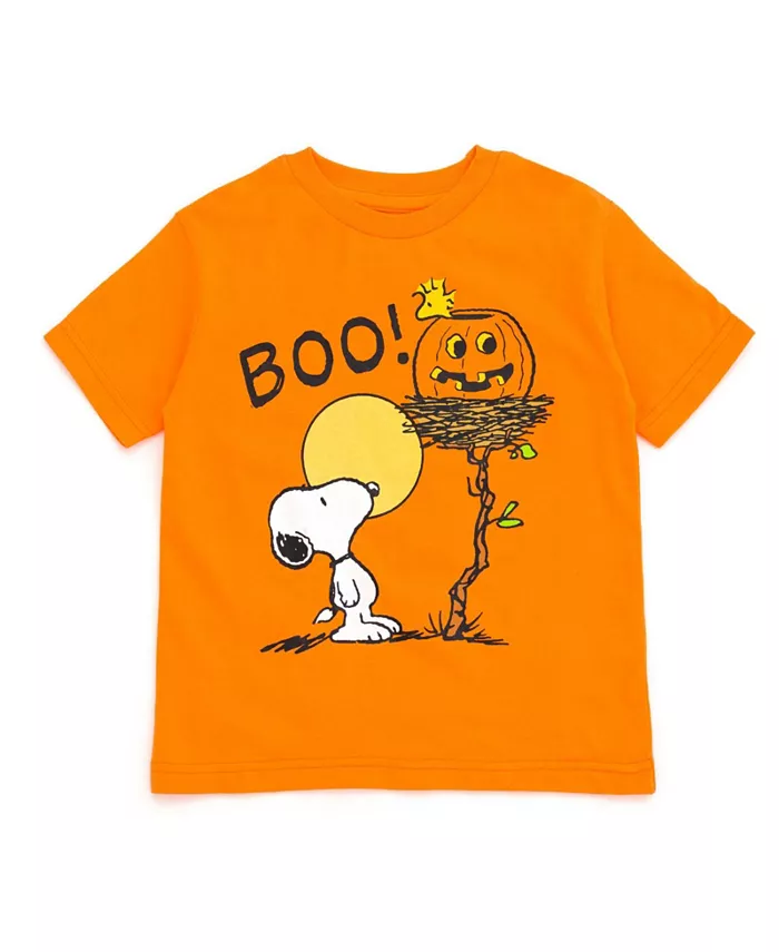 

Футболка для мальчиков Halloween Peanuts, оранжевый