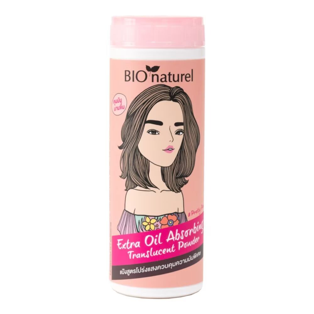 

Bio Naturel Экстрамаслопоглощающая полупрозрачная пудра 25 г, Pink