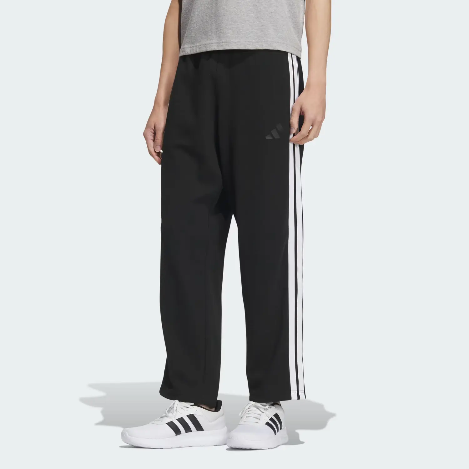 Adidas Трикотажные спортивные штаны Knit Tracksuit Bottoms мужские Black — фото 2