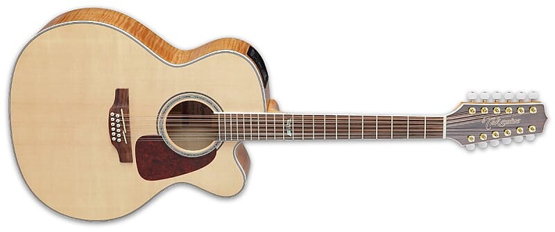 

Акустическая гитара Takamine GJ72-12 Natural Gloss Jumbo Acoustic-Electric Guitar-SN1815