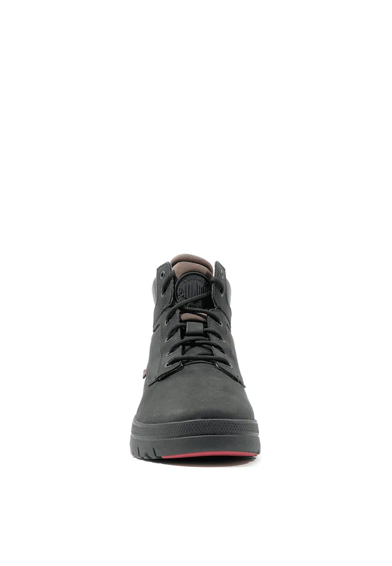 Мужские ботинки Pallaflex Cuff LTH High-Top, кожаные, высокие Palladium, черный — фото 3