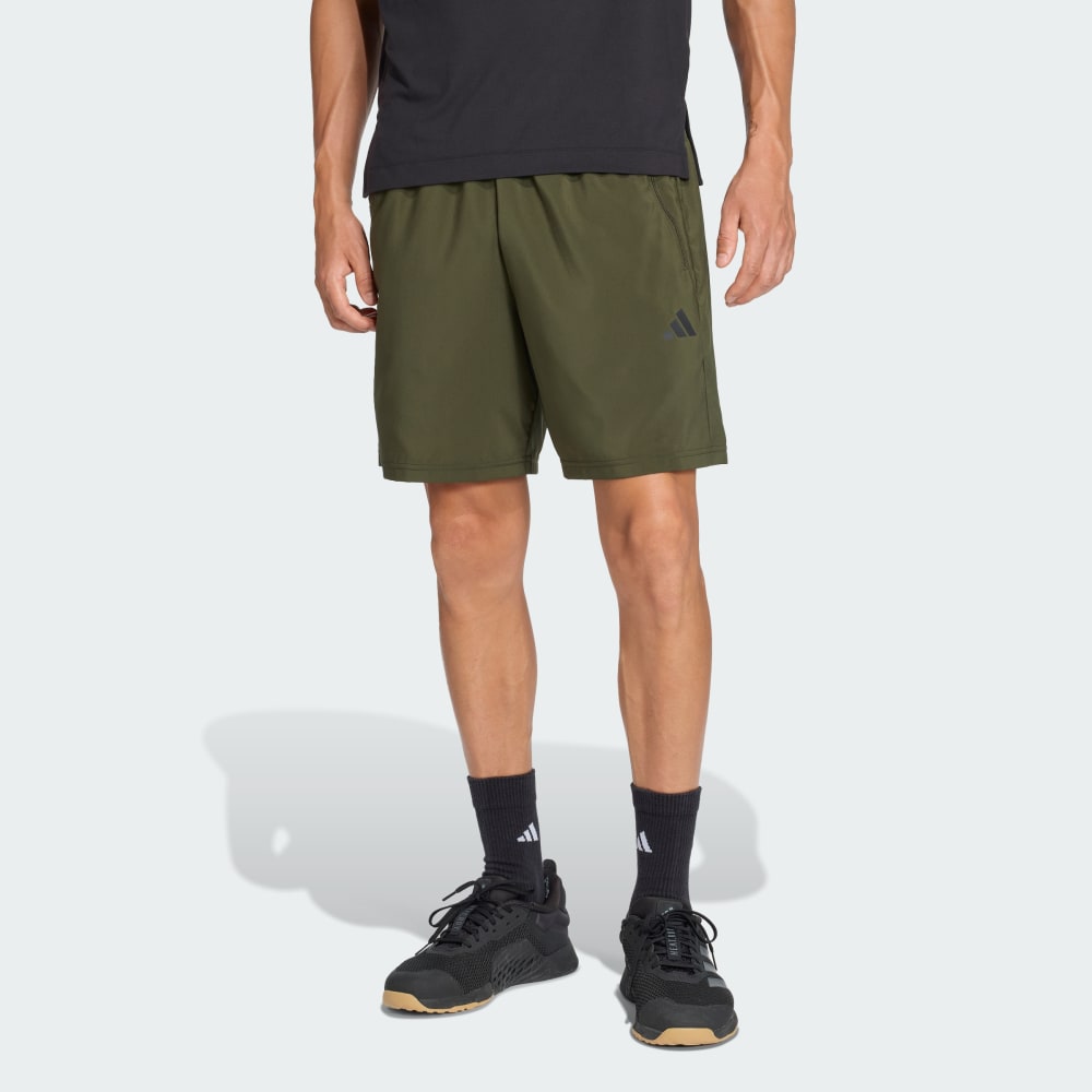 

Спортивные шорты Adidas Train Essentials Woven Training Shorts, цвет Night Cargo/Black