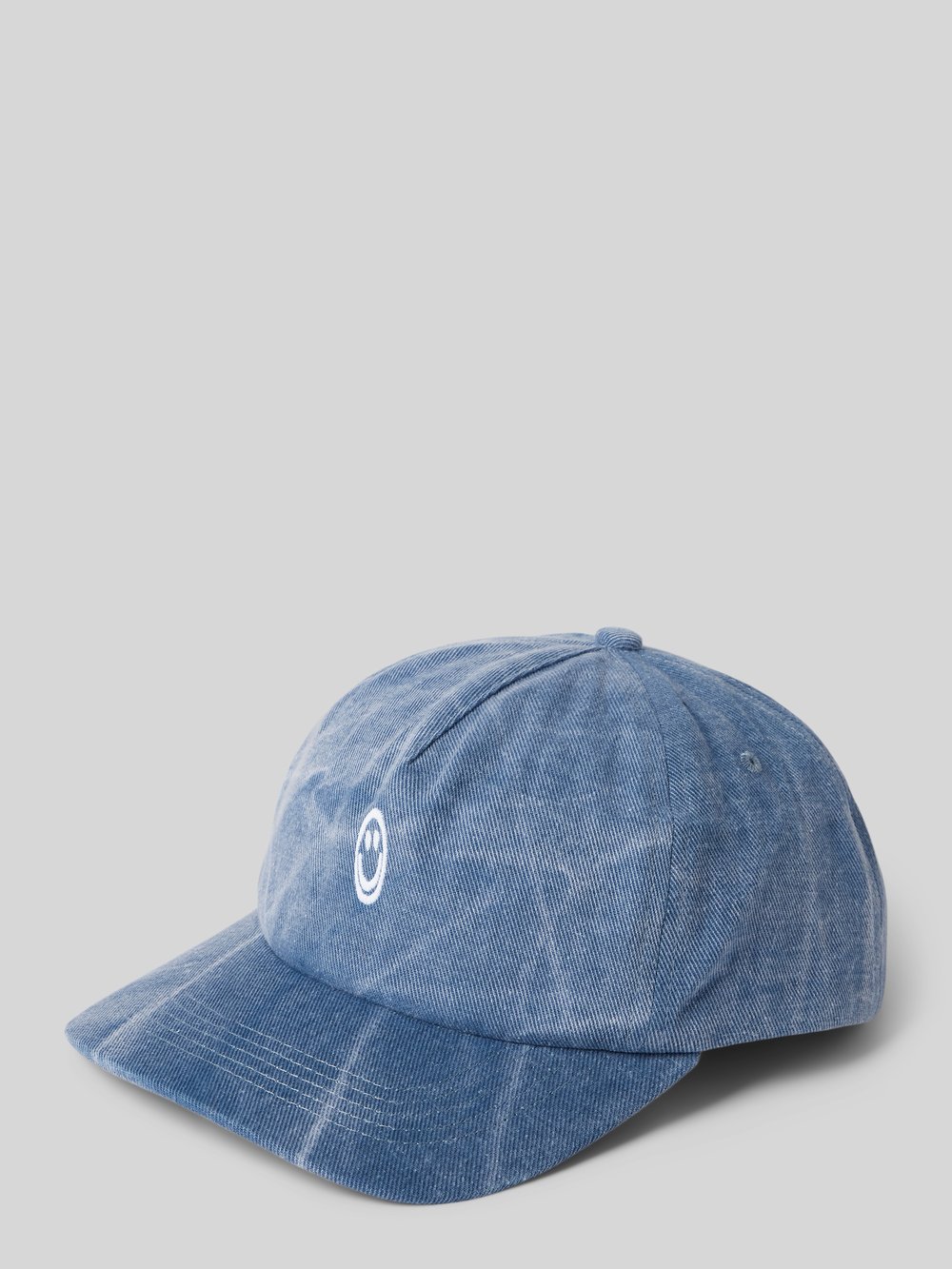 

Бейсболка с пришитой этикеткой, модель «Denim Floppy» ROTHOLZ, синий