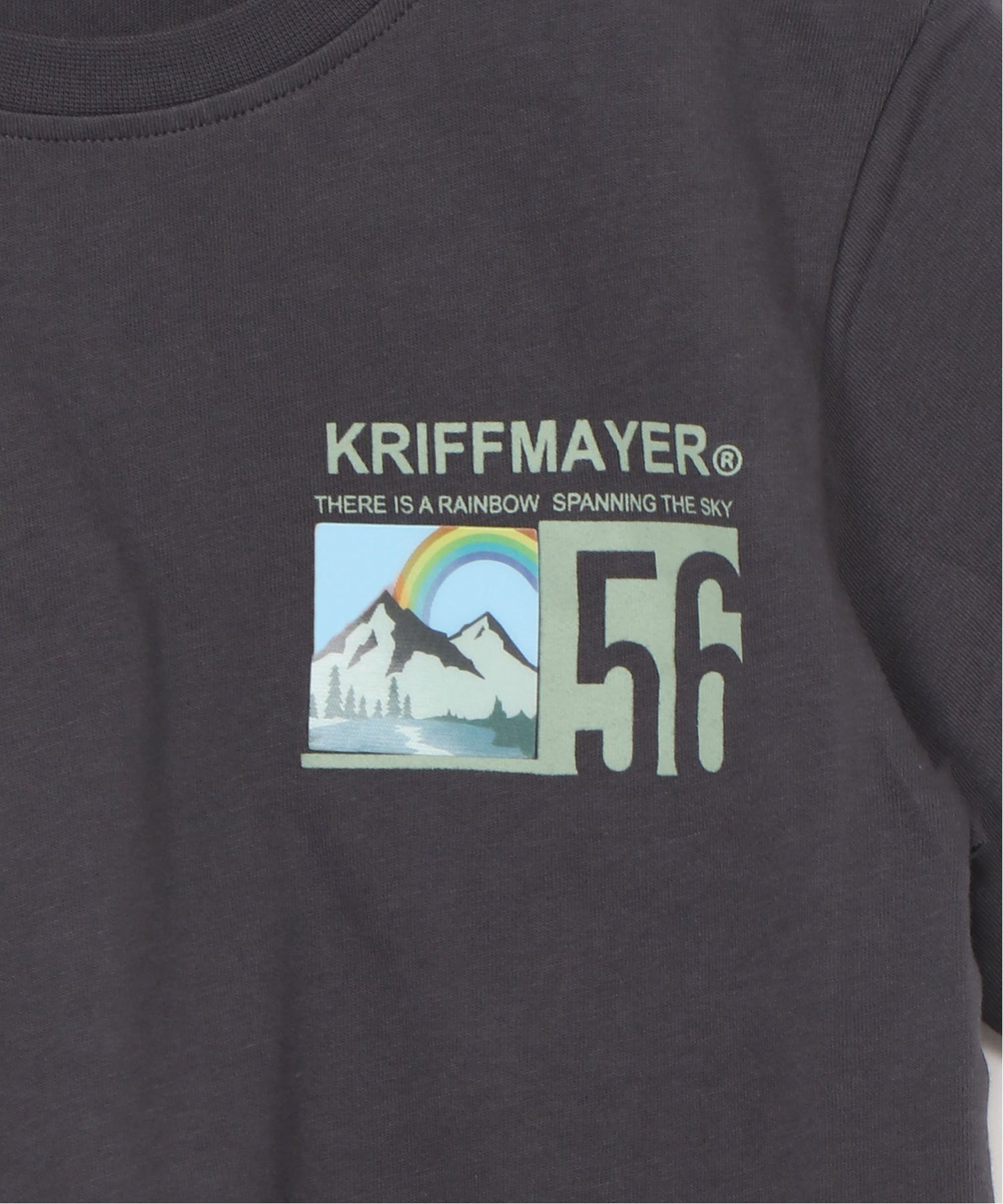 Футболка Линзовидная линзовая технология с эффектом охлаждения Kriff Mayer, charcoal — фото 3