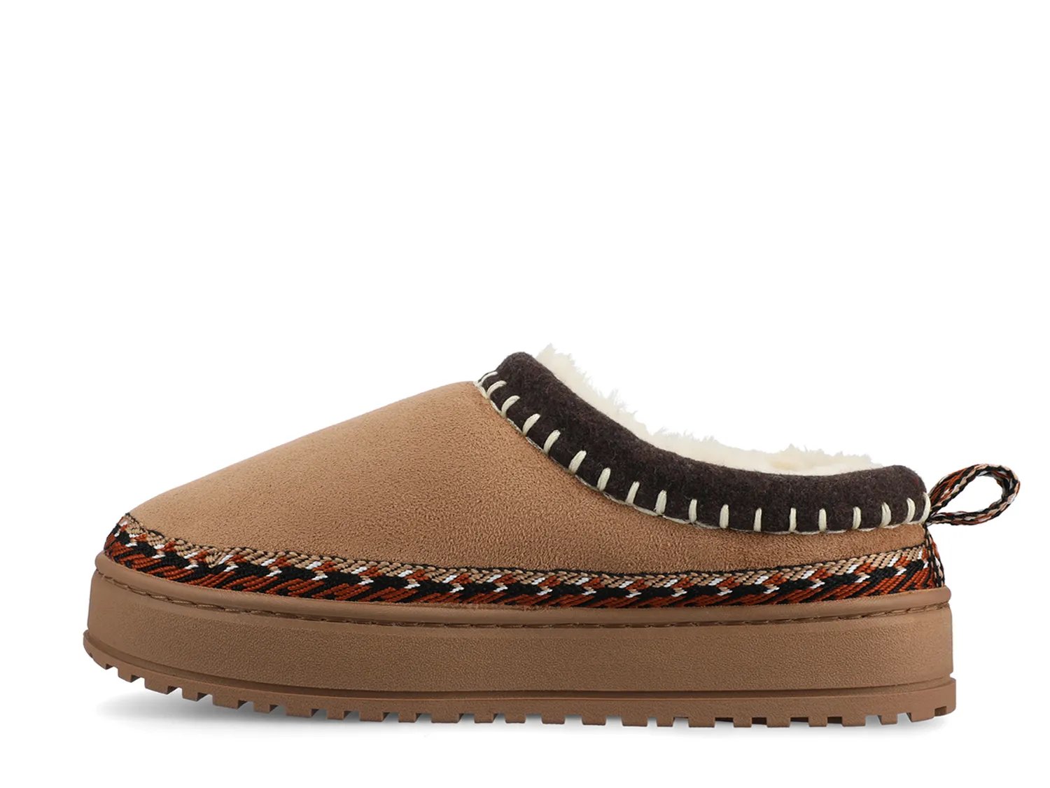 Тапочки Journee Tarika Platform Slipper - Women's, светло-коричневый — фото 3