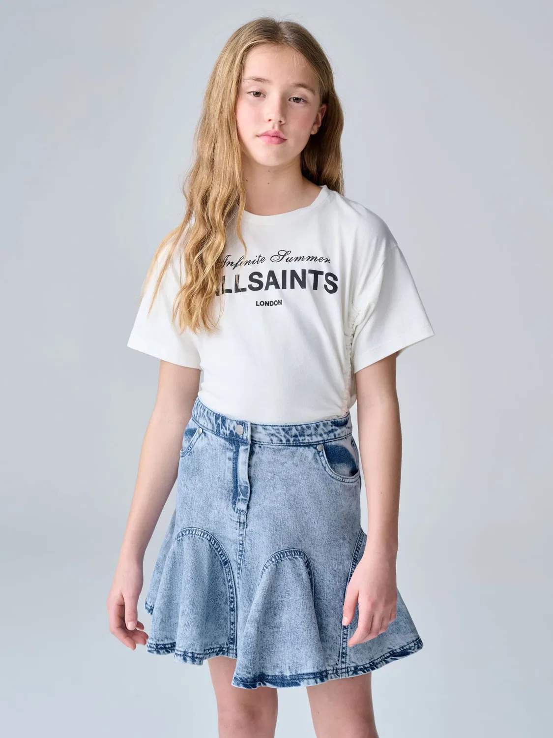 Юбка Smallsaints, Blue Denim — фото 3