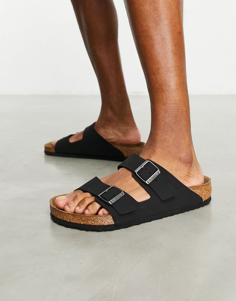

Черные сандалии Birkenstock Vegan Arizona