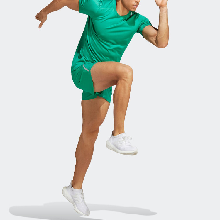 Футболка мужская, цвет зеленый Adidas, зеленый — фото 4