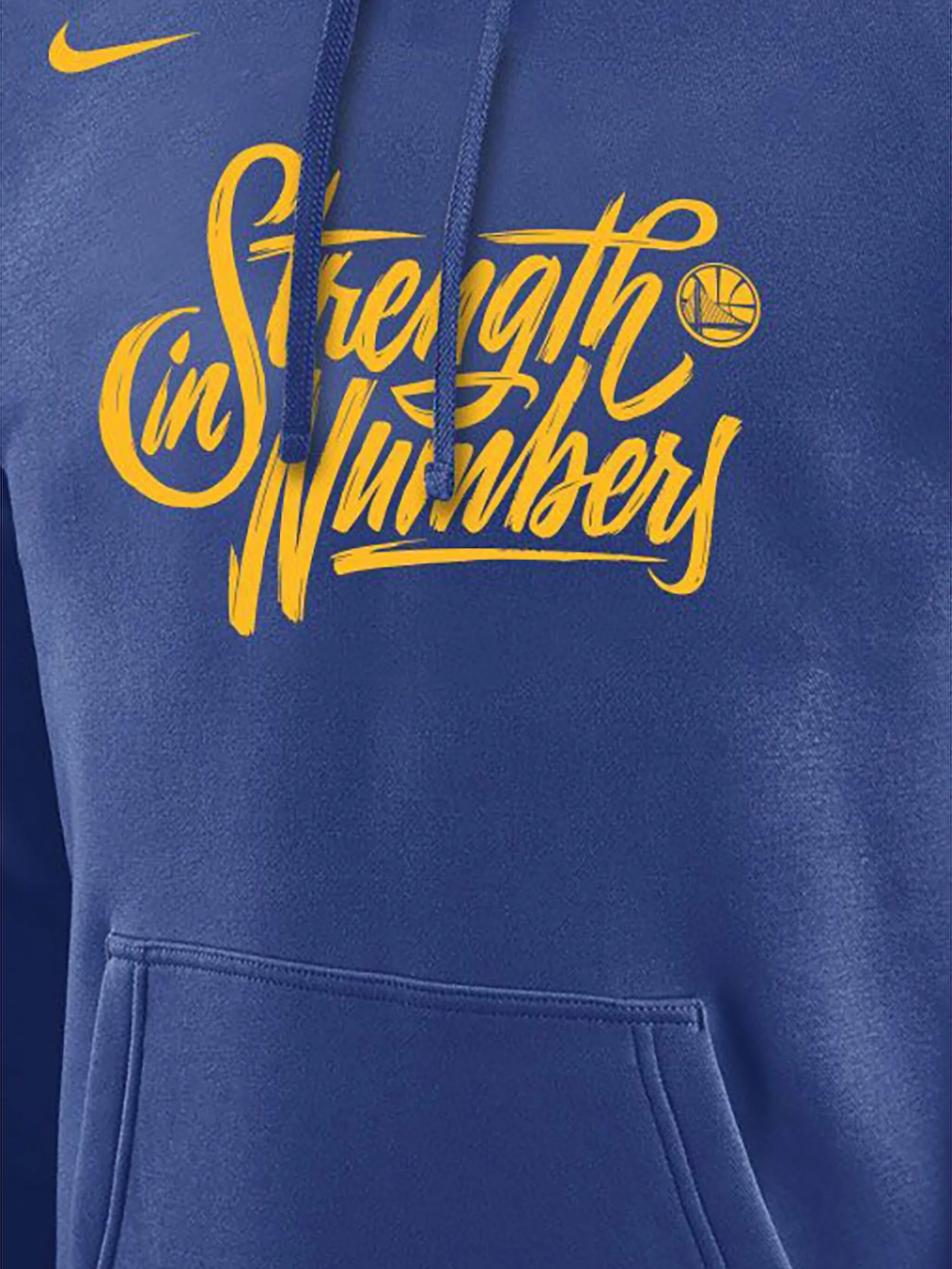 Худи Golden State Warriors Strength In Numbers Nike, синий — фото 2