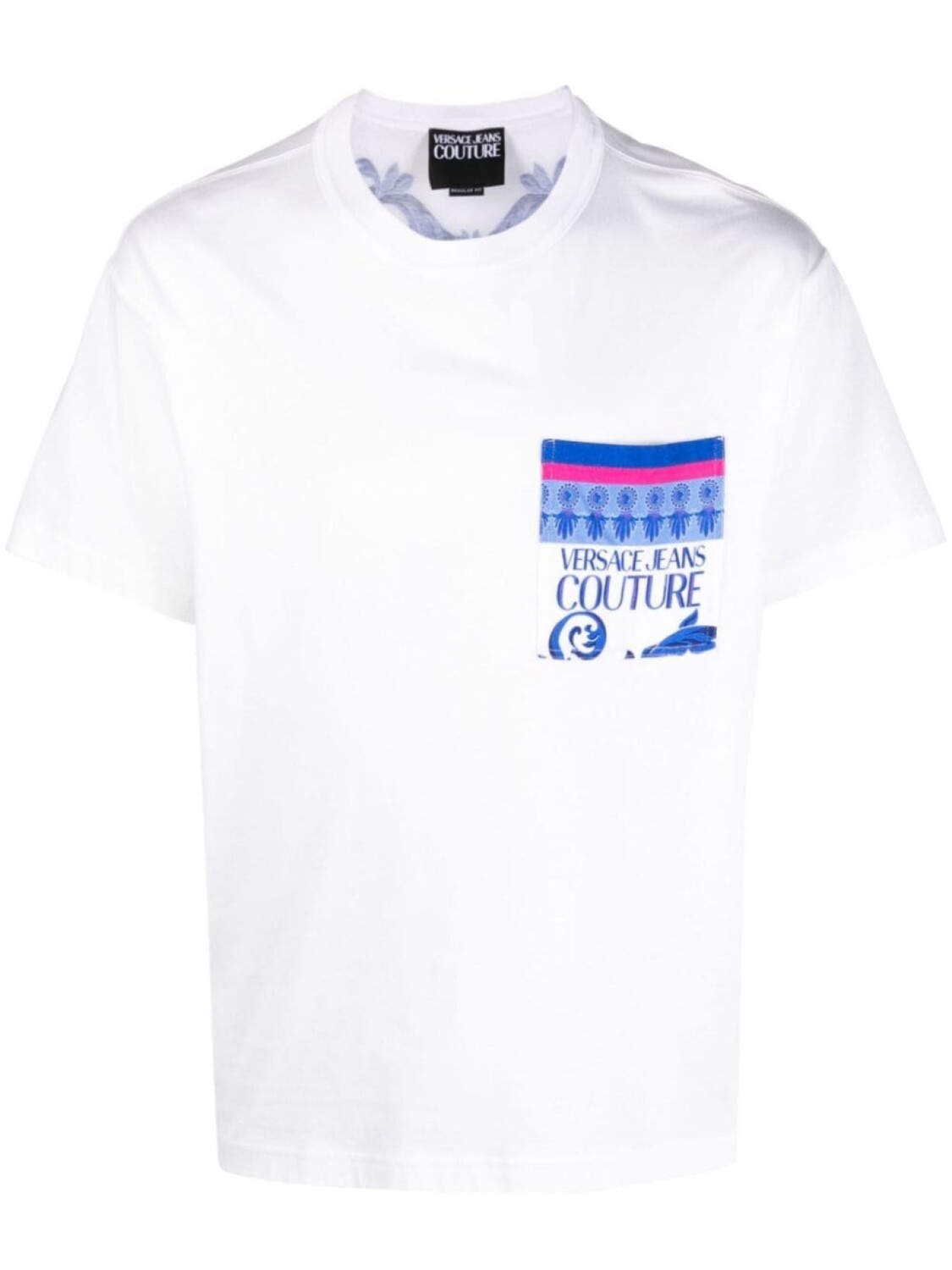 

Versace Jeans Couture футболка с принтом Barocco, белый